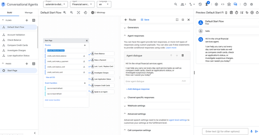 Asterisk to Google Dialogflow